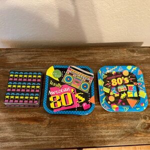 Bundle of 80s Retro Party Supplies